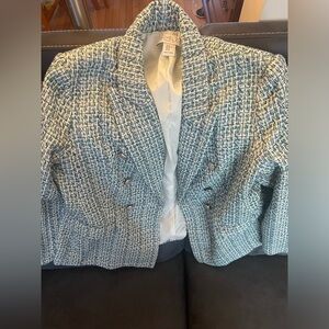 Never worn Rachel Zoe tweed blazer.  Make me an offer!